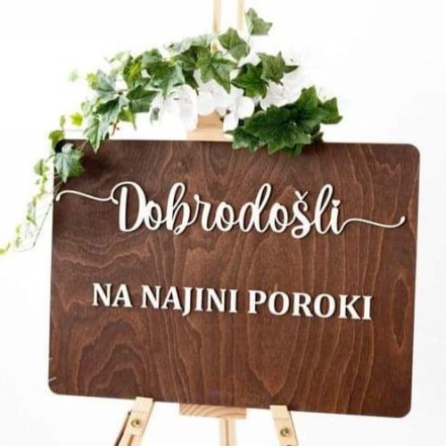 Poročna dekoracija
