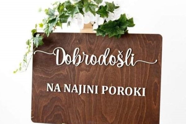 Poročna dekoracija